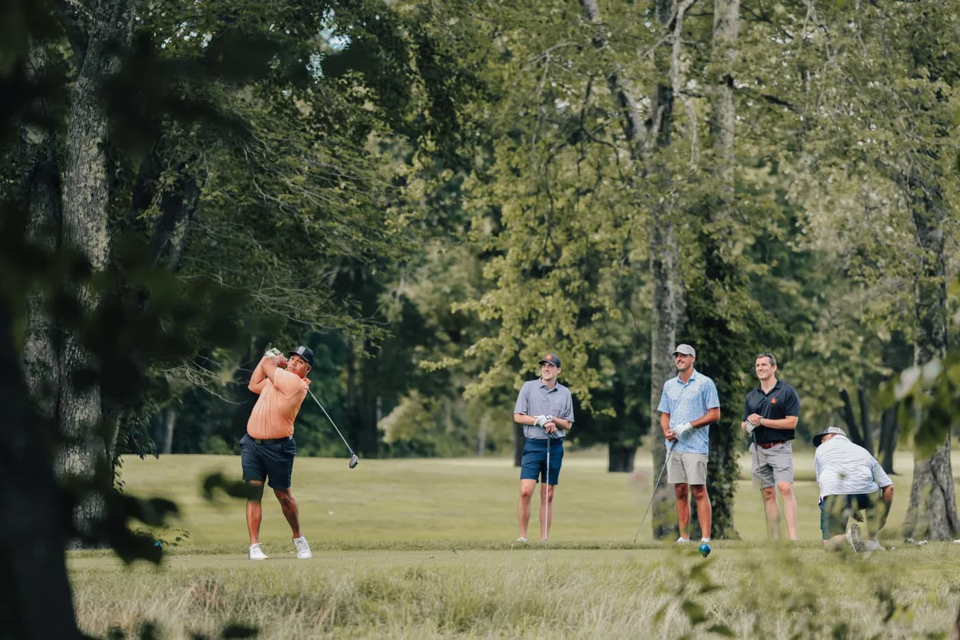 Offscript members on the green