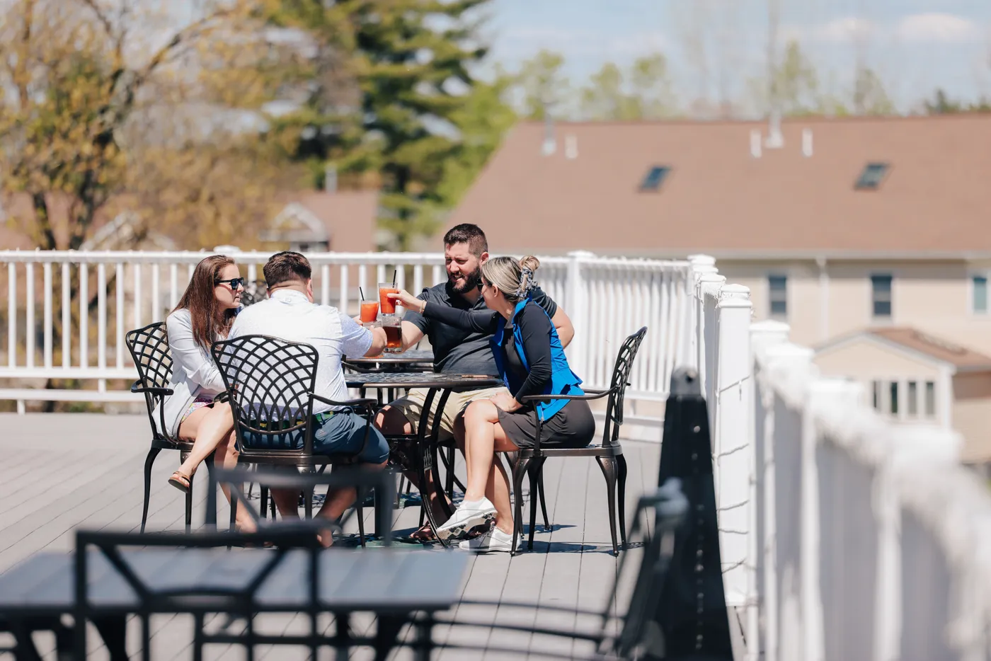 Offscript members on the course